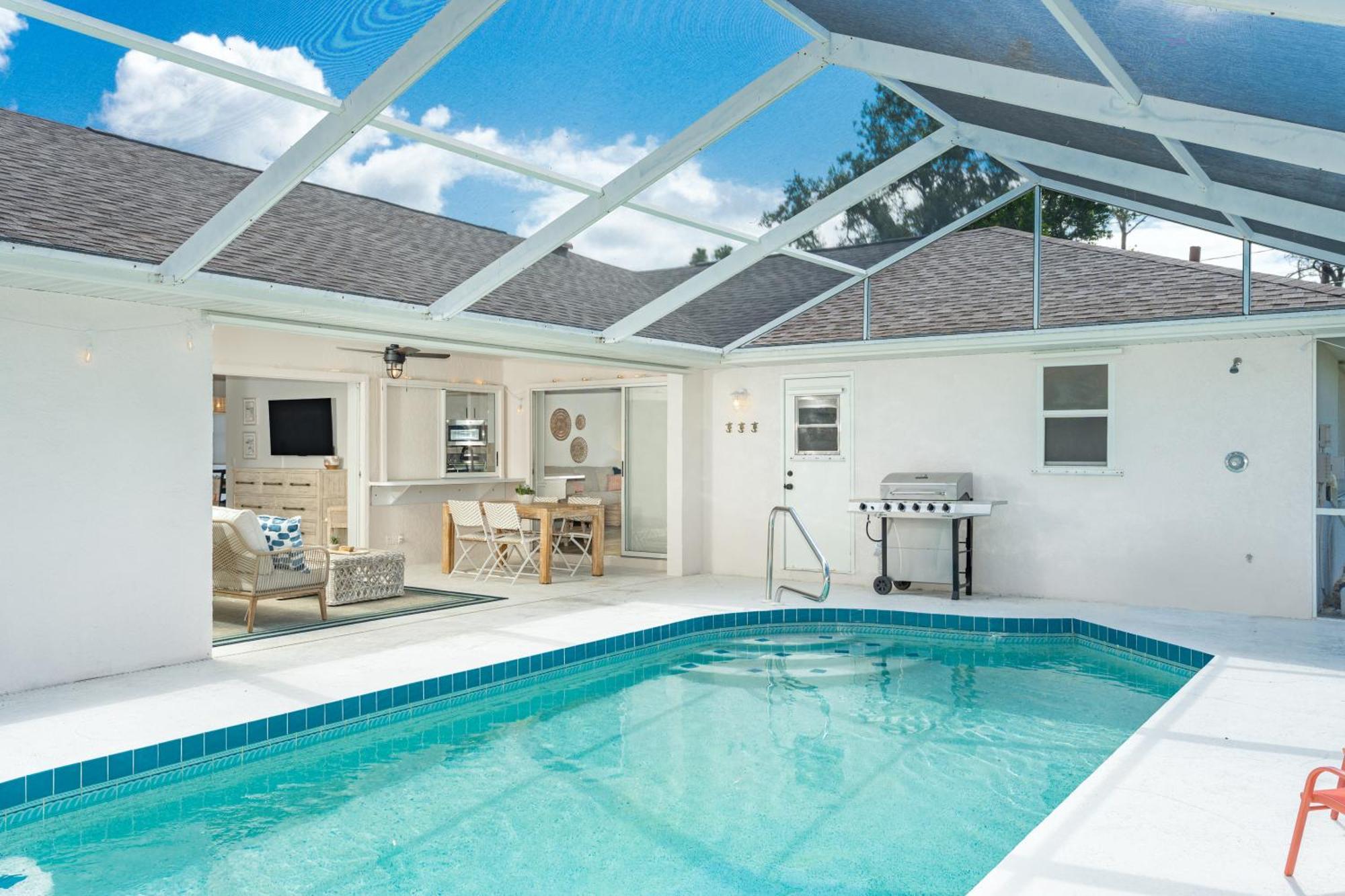 Beautiful Spacious Home! Close To Beaches - Heated Private Pool Englewood Exterior foto