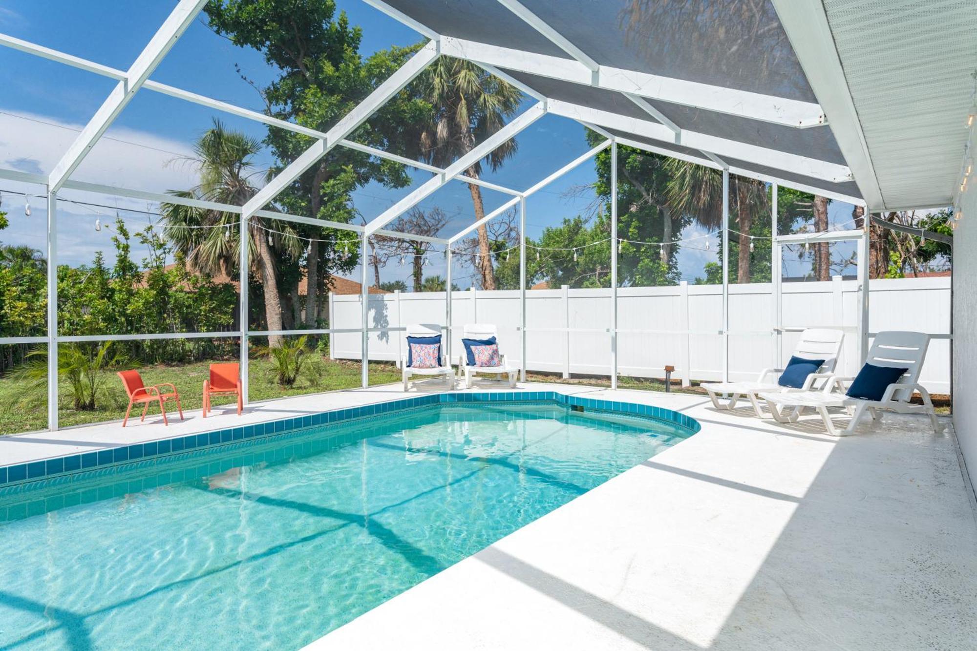 Beautiful Spacious Home! Close To Beaches - Heated Private Pool Englewood Exterior foto